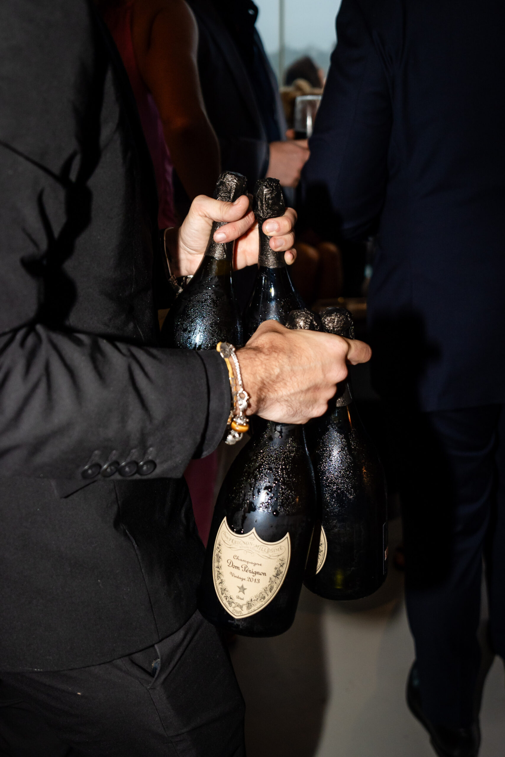 Dom Perignon champagne for a special cocktail party